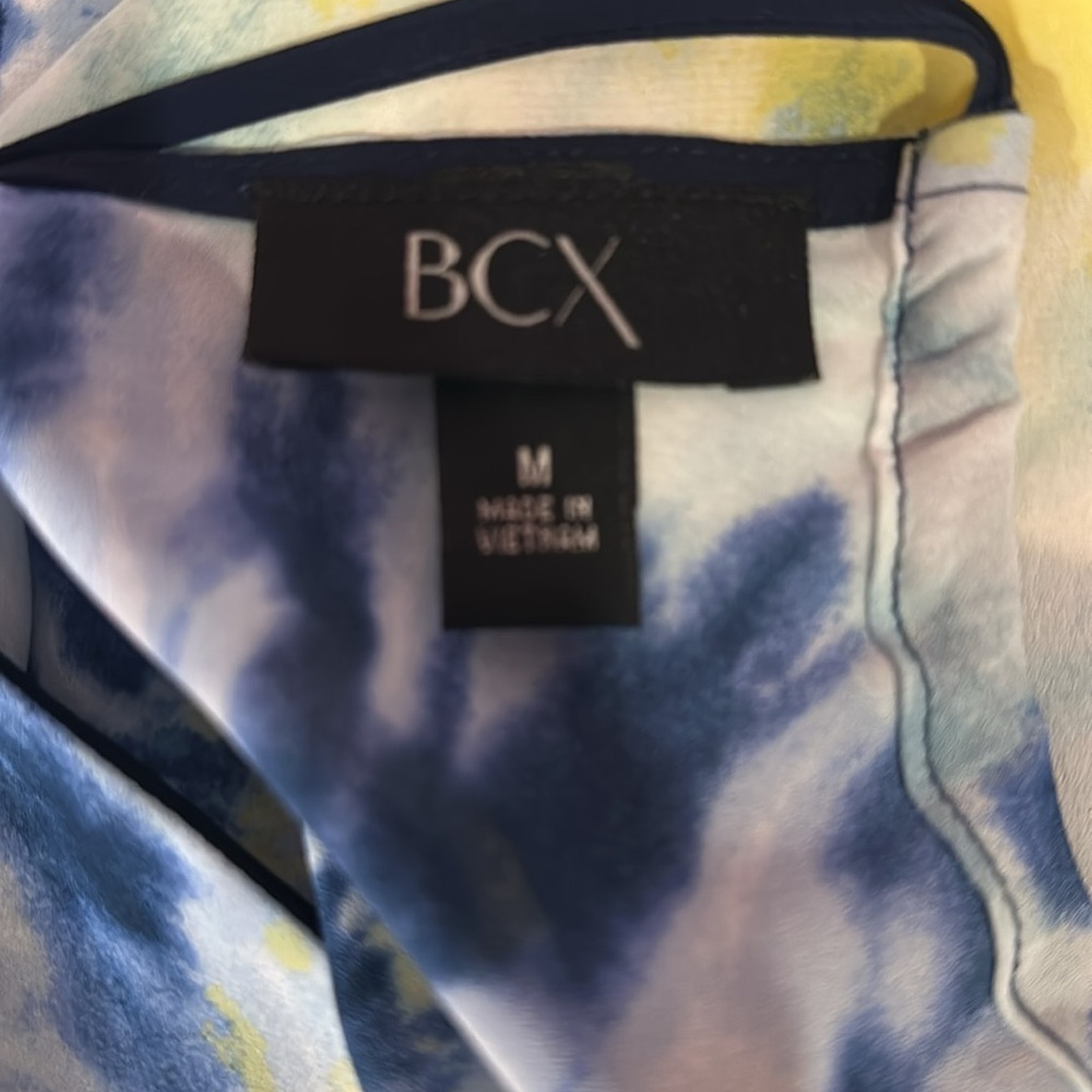 BCX V-Hem Tie-Dyed Tank size M - Picture 3 of 3